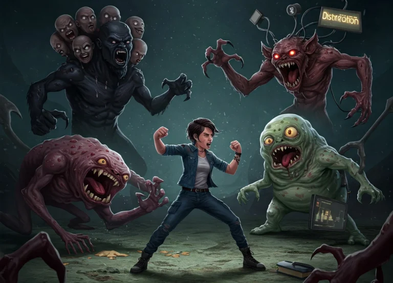 The Four Sneaky Mind Monsters Killing Your Success (And How to Beat Them)